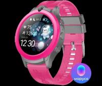 Leef Часы-телефон Leef Vega с Марусей 4G, розовые