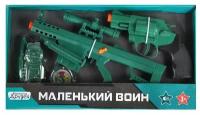 Игрушечное оружие детское ТМ компания друзей, Серия Маленький воин, Набор Полиция со звуком, игровой набор, зеленый, JB0208527