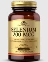 Антиоксиданты Solgar Selenium 200 mcg 100 таб