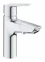 Смеситель для раковины GROHE Start, выдвижной излив нажимной донный клапан хром (24205003)