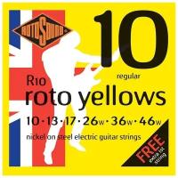 Струны для электрогитары Rotosound Roto Yellows R10 10-46