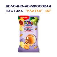 Снэк Fresh Atelie KIDS Фруктовая улитка для детей с 12 мес., пастила из яблок и абрикосов, 15 г, 1 шт, без сахара