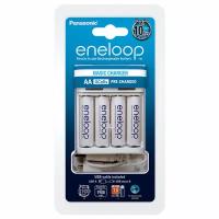 Зарядное устройство Panasonic Eneloop Basic Charger USB K-KJ61MCC40USB + 4шт Eneloop AA 1900мАч