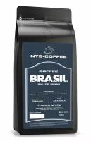 Кофе натуральный жареный зерновой Brazil Arabica Sul de Minas. Темнообжаренный. 1 кг