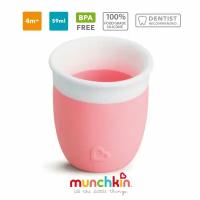 Первая чашка стаканчик Munchkin, C’est Silicone!™ силиконовая, коралл, 59 мл. 4 мес.+