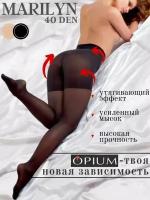 Колготки Opium Marilyn, 40 den, размер 3, черный