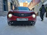 Утеплитель радиатора для Nissan Juke 2010 -2014 YF15 (Комплект 2 детали)