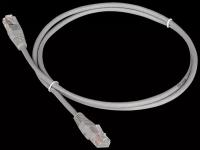 Патч корд Cat.5E 3.0м Lanmaster TWT-45-45-3.0-GY UTP вилка RJ-45-вилка RJ-45 серый ПВХ