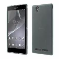 Накладка силиконовая для Sony Xperia T2 Ultra серая