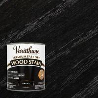Быстросохнущая морилка на масляной основе Varathane Fast Dry Wood Stain 946 мл Эбеновое дерево 269395