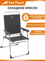 Кресло складное TREK PLANET Slacker Alu Opal, кемпинговое, 52x56x80см, алюм