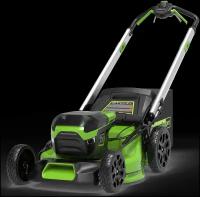 Газонокосилка самоходная Greenworks GD60LM51SP 60V 2514307 (51 см) бесщеточная аккумуляторная без аккумулятора и зарядного устройства