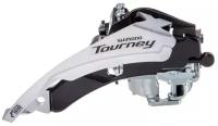 Перек-ль передний Shimano, FD-TY500-TS6, TOURNEY,нижн. хомут, DUAL-PULL,FOR REAR 6/7-SPEED,BAND TYPE