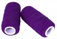 Нить-капрон для кукол и цветов 40 м фиолетовая / Нить капроновая для рукоделия 2 шт