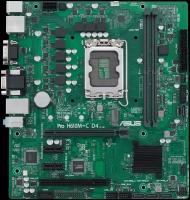 Материнская плата Asus PRO H610M-C D4-CSM Soc-1700 Intel H610 2xDDR4 mATX AC`97 M.2 GbLAN+VGA+HDMI