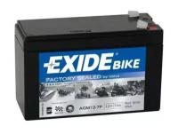 Exide Agm12-7f_аккумуляторная Батарея! + Слева 7ah 85a 150/65/95 Moto Agm EXIDE арт. AGM127F