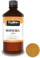 TURY морилка Деревозащитная, 0.5 кг, 0.5 л, орех