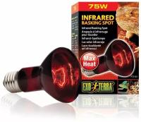 Террариумная инфракрасная лампа Hagen ExoTerra Infrared Basking Spot 75 Вт