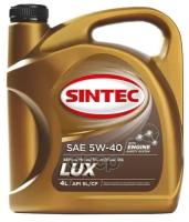 SINTEC Масло Моторное Полусинтетическое Luxe 5w40 Api Sl/Cf 4л