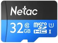 Netac карта памяти micro SDHC 32Gb Netac P500 Standard Class 10 UHS-I + adapter (NT02P500STN-032G-R)