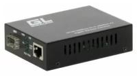 Медиаконвертер GIGALINK, RJ-45x1 Гбит/с, SFPx1 Гбит/с (GL-MC-UTPG-SFPG-F.r2)