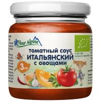 Детский томатный соус Fleur Alpine Итальянский с овощами, с 3 лет, 95 г