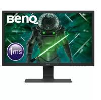 Монитор BenQ 24" GL2480 TN LED 1920x1080 1ms 16:9 250 cd/m2 1000:1 12M:1 170/160 D-sub DVI HDMI Flicker-free Black