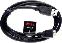 Кабель AKASA USB 3.0 - micro-USB 3.0 AK-CBUB04-10BK
