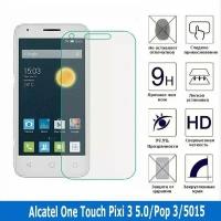 Защитное стекло для Alcatel One Touch Pixi 3 5.0/Pop 3/5015 (0.3 мм)
