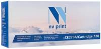 Картридж лазерный NV PRINT (NV-CE278A/728) для HP/CANON LJ P1566/P1606/ MF4410/4430, ресурс 2100 стр NV-CE278A/Canon