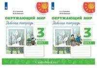 Плешаков А.А. Окружающий мир. 3 класс. Рабочая тетрадь. В 2-х частях Перспектива