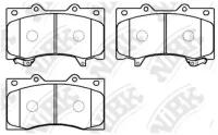 К-т торм. колодок Fr NI Patrol III 5.6L 10- NiBK PN0555