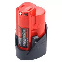 Аккумулятор для Milwaukee M12 B2 B4 48-11-2402 48-11-2420 48-11-2440 C12, 12V 10.8V 2.5Ah Li-Ion