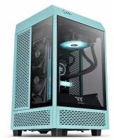 Корпус miniITX Thermaltake The Tower 100 Turquoise, Midi-Tower, без БП, бирюзовый [ca-1r3-00sbwn-00]