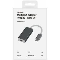 Адаптер для MacBook Type-C - mini-DP Barn&Hollis, серый