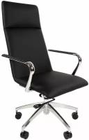 Офисное кресло, кресло руководителя CHAIRMAN 980, экокожа, черный