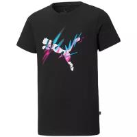 Футболка Puma Neymar Jr Creativity Tee Jr Черный 116 60555901