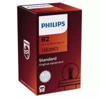 Лампа автомобильная накаливания Philips Standart 13620C1 R2 24V 55/50W P45t