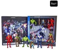 Набор фигурок супергероев Marvel, экшн-фигурка "LEGENDS - AVENGERS / Titan Hero Series" 6/ 8/ 10шт