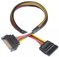 Удлинитель Akasa SATA power 30cm extension cable AK-CBPW04-30