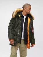 Парка ALPHA INDUSTRIES, размер 50/L/, серый