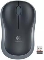 Мышь LOGITECH M185 Wireless mouse Swift Grey (910-002238)