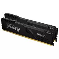 Оперативная память Kingston FURY Beast 32 ГБ (16 ГБ x 2) DDR4 3733 МГц DIMM CL19 KF437C19BB1K2/32