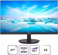 Монитор 27" Philips 271V8L VA, 1920x1080, черный