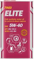 Масло моторное 5w40 mannol 1л синтетика elite sn/cf, a3/b4