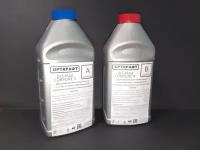Жидкий двухкомпонентный самозатухающий пластик CORPLINE4 1 кг(0,8л)/Полиуретан/Заливочный пластик