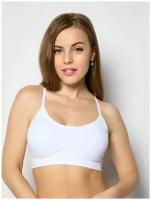 Топ SeamlessFLEX Top Lace Plus, bianco (белый), 4L-48