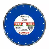 Диск алмазный Turbo Extra Econom 350*3.2*7*25.4 (бетон, кирпич, тротуарная плитка) / MOS-DISTAR