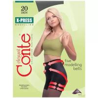 Колготки корректирующие Conte X-Press 20 XL, размер V, nero (чёрный)