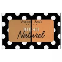 Вивьен Сабо / Vivienne Sabo - Румяна для лица Blush Duo Naturel тон 03 Коричневый, 6 г